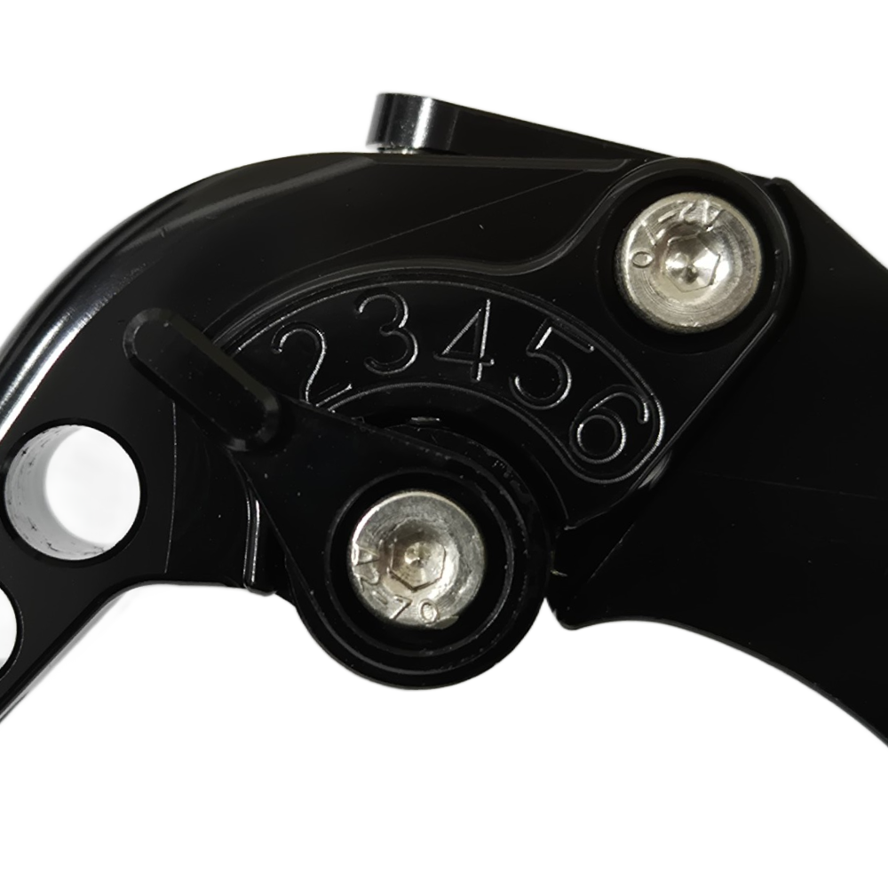Long Black Clutch & Brake Levers For Yamaha YZF-R7 2026