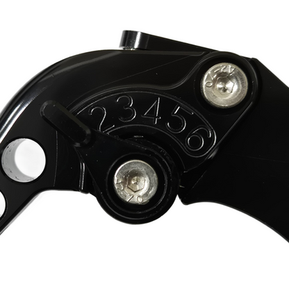 Long Black Clutch & Brake Levers For Yamaha YZF-R7 2026