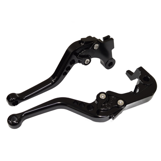 Short Shorty Black Clutch & Brake Levers For Yamaha YZF-R9 2025-2026