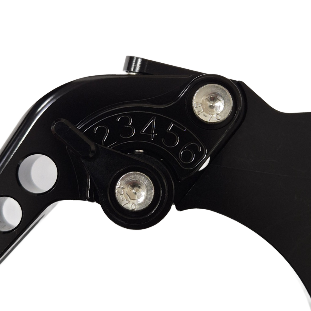 Short Shorty Black Clutch & Brake Levers For Yamaha MT-09 2024-2026