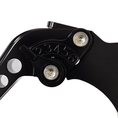 Short Shorty Black Clutch & Brake Levers For Yamaha MT-09 2024-2026