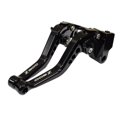 Short Engraved Adjustable Clutch & Brake Levers - Kawasaki Z900 2025-2026