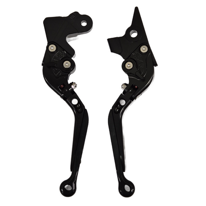 Black Adjustable Folding Brake & Clutch Levers Benelli Leoncino 250 / 500 / 800