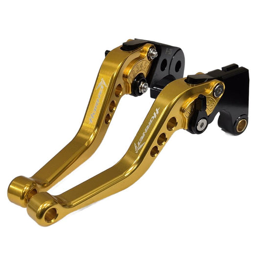 Short Gold Clutch & Brake Levers For Honda CB1000 Hornet 2025-2026