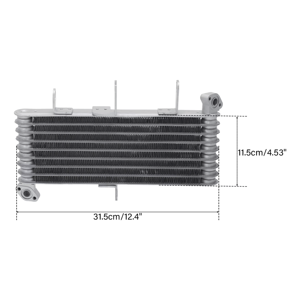 Aluminium Engine Oil Cooler – Fit for Kawasaki Ninja ZX-10R / ZX-10RR 2021–2025