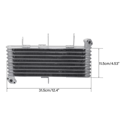Aluminium Engine Oil Cooler – Fit for Kawasaki Ninja ZX-10R / ZX-10RR 2021–2025