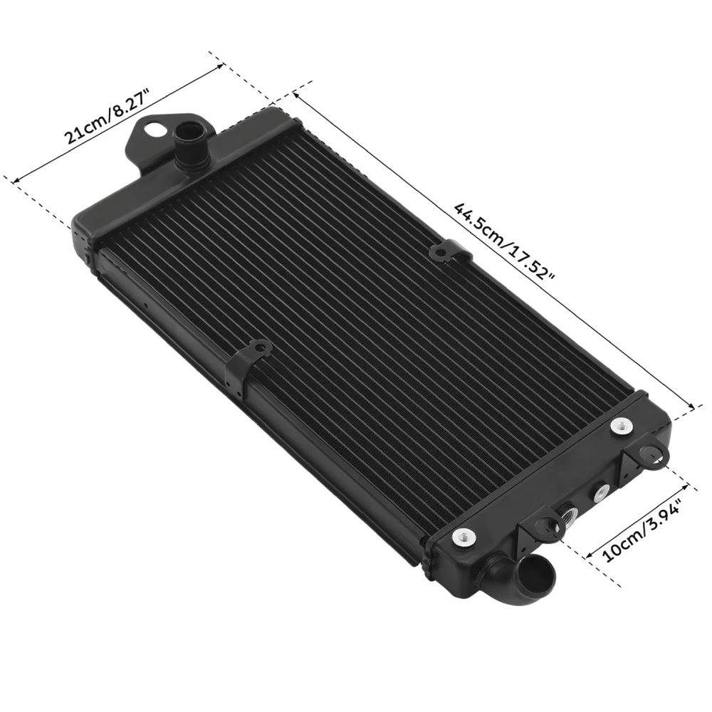 Motorcycle Aluminum Engine Cooling Radiator – Fit for Honda VTX1800 2004–2008