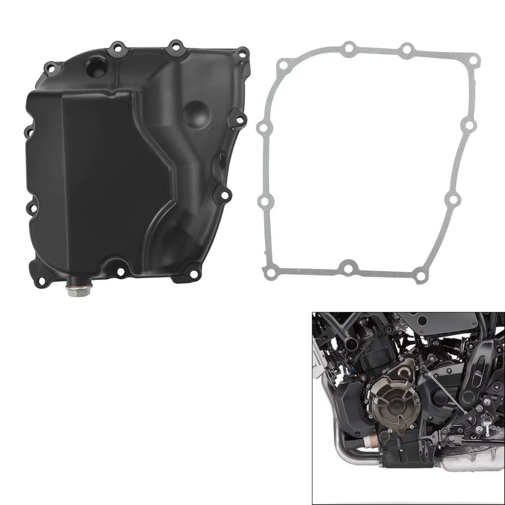 Motorcycle Oil Pan Strainer Cover Assembly For Yamaha MT-07 / YZF-R7 2021–2026