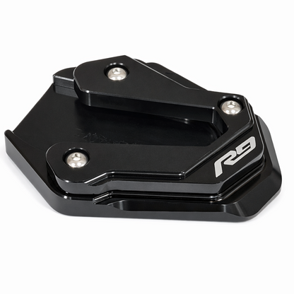 Black CNC Side Stand Kickstand Shoe Extender - Yamaha YZF-R9 2025-2026