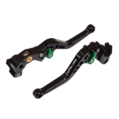 Short Black Clutch & Brake Levers For Kawasaki Versys 1000 / SE 2019-2023