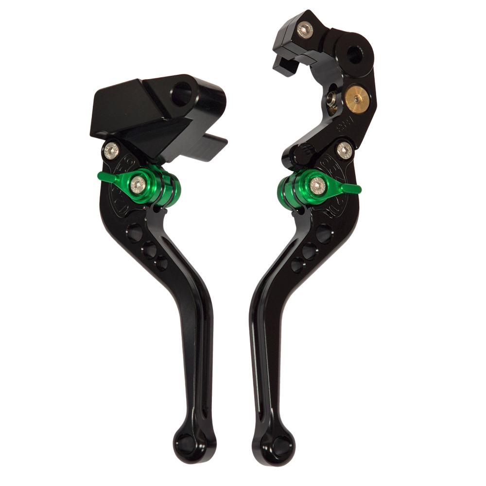 Short Black Clutch & Brake Levers For Kawasaki Versys 1000 / SE 2019-2023
