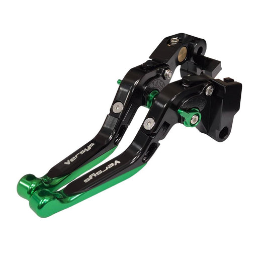 Extendable Green Clutch & Brake Lever For Kawasaki Versys 1000 / SE 2019-2023