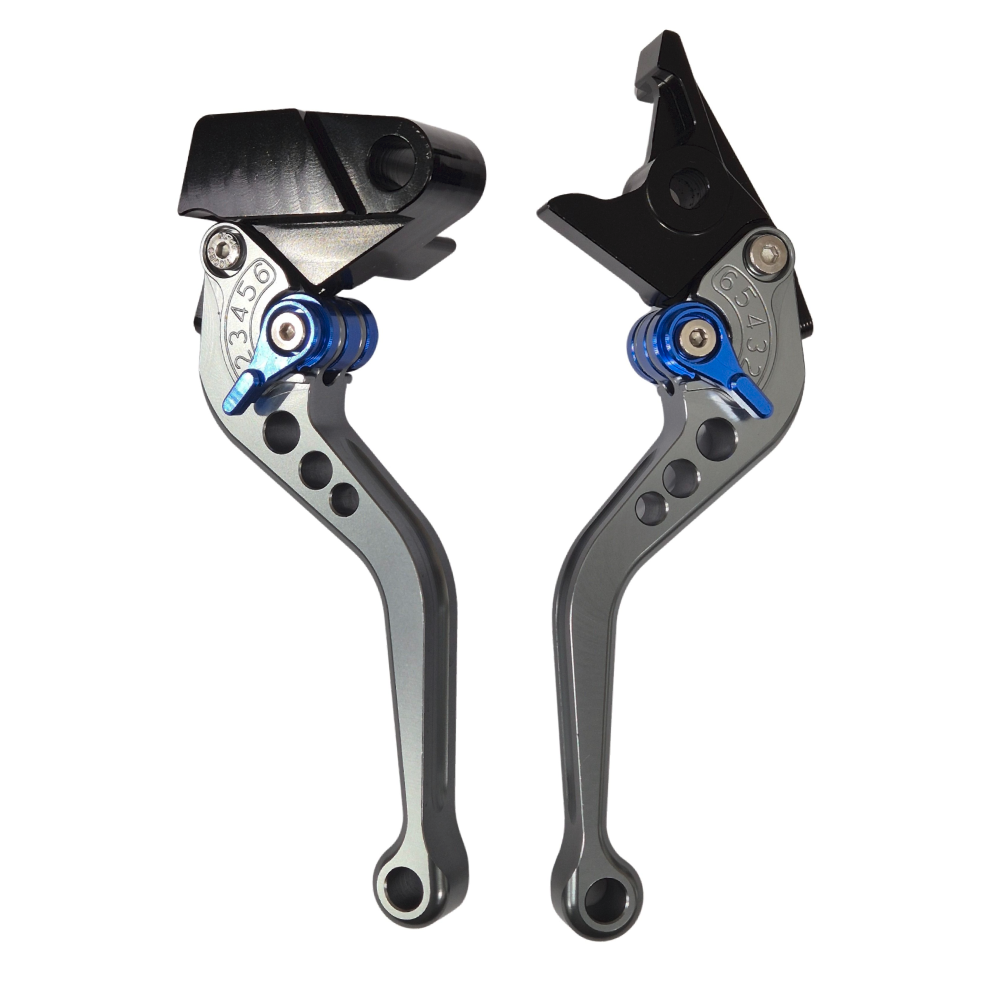 Short Titanium Clutch & Brake Levers For Kawasaki ZX-4RR 2024-2026