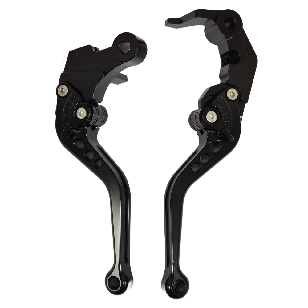 Short Black Clutch & Brake Lever Set - Yamaha MT-09 / MT-09 SP 2024-2026
