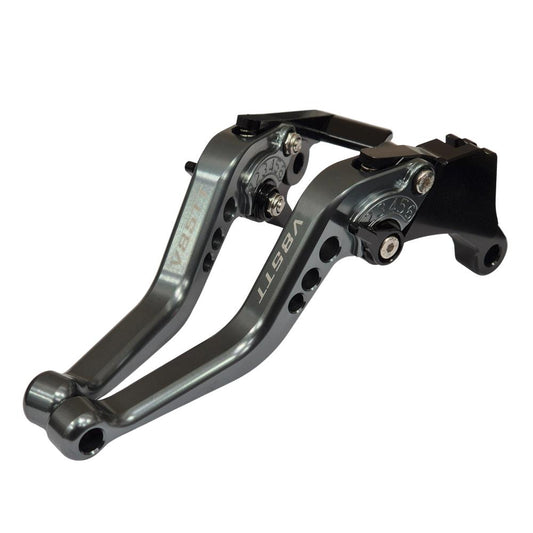 Short Titanium Clutch & Brake Levers For Moto Guzzi V85TT 2019-2026