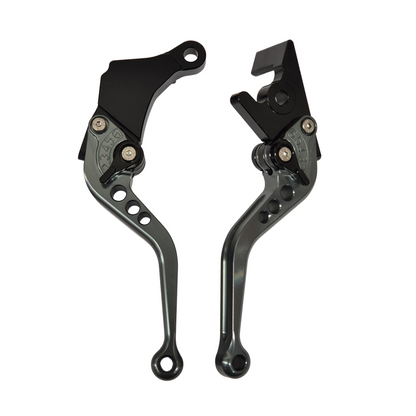 Short Titanium Clutch & Brake Levers For Moto Guzzi V85TT 2019-2026