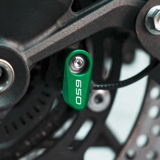 Kawasaki Z650 Ninja 650 ABS Sensor Guard Cover Set Green 2017-2026