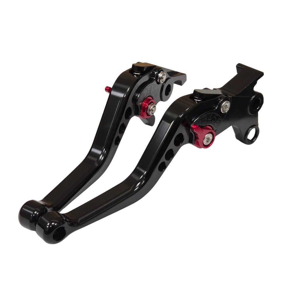 Short Black Clutch & Brake Levers For BMW R12 nineT 2024-2026