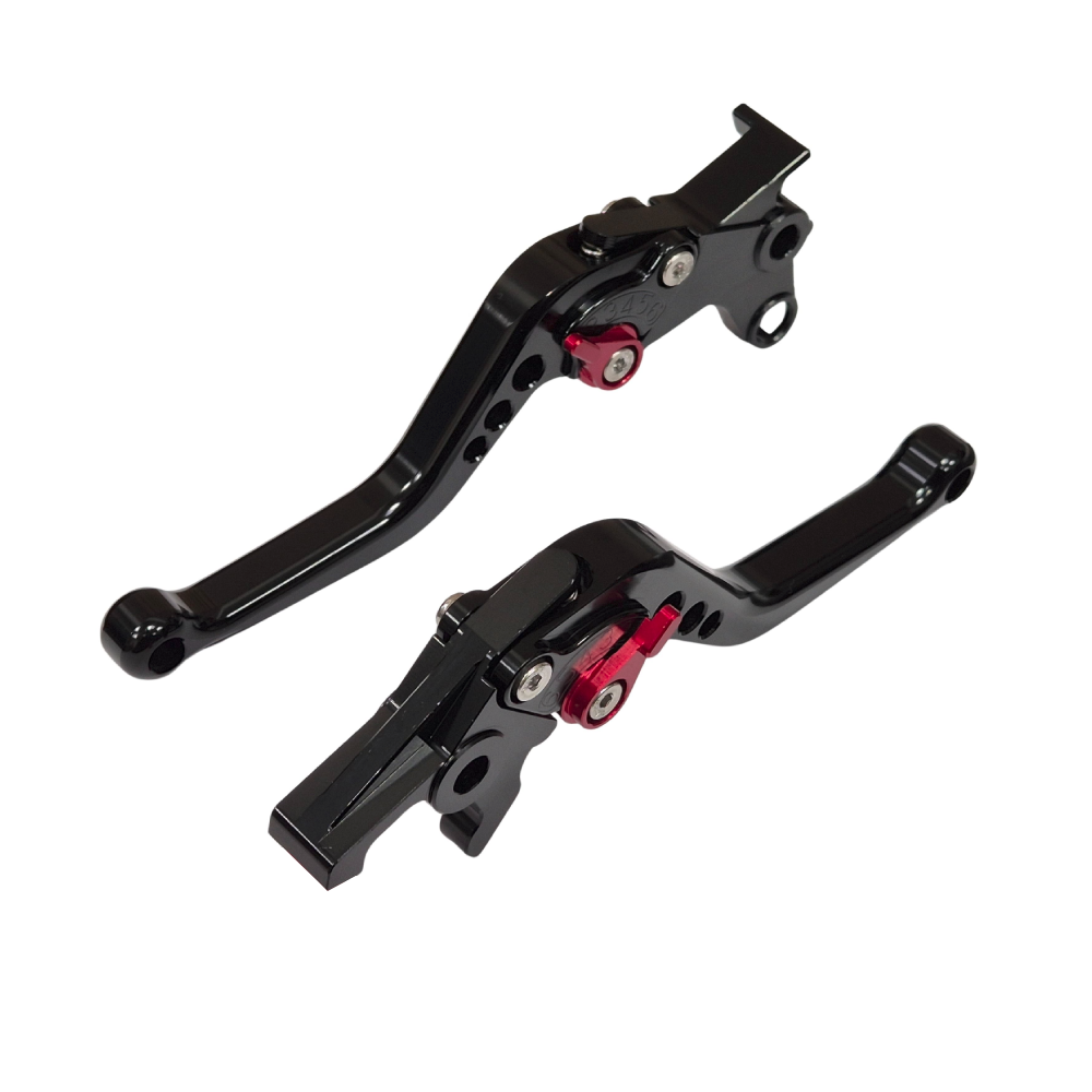 Short Black Clutch & Brake Levers For BMW R12 nineT 2024-2026