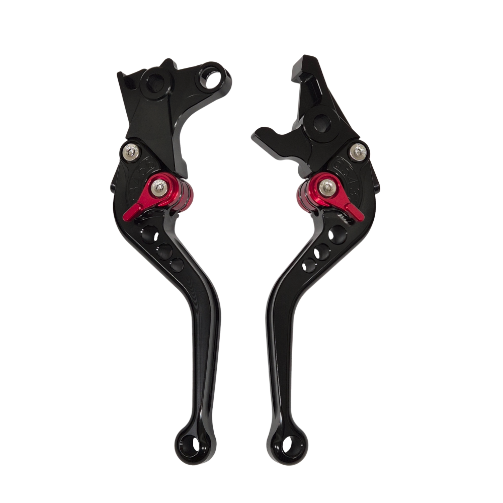 Short Black Clutch & Brake Levers For BMW R12 nineT 2024-2026
