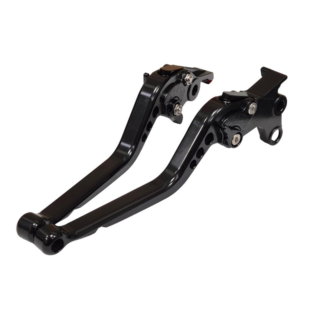 Long Black Clutch & Brake Levers For BMW R12 nineT 2024-2026