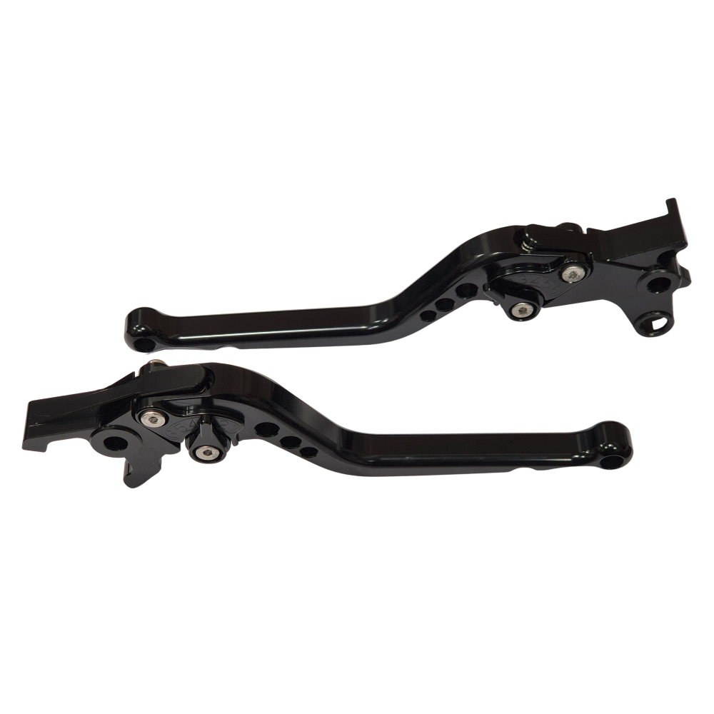 Long Black Clutch & Brake Levers For BMW R12 nineT 2024-2026