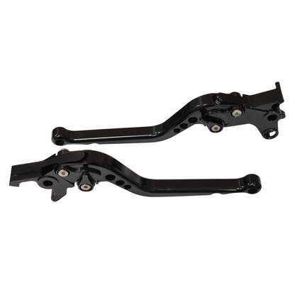 Long Black Clutch & Brake Levers For BMW R12 nineT 2024-2026