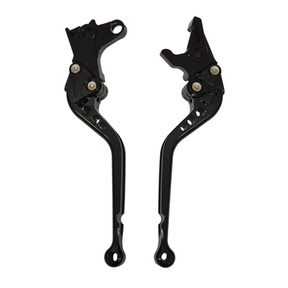 Long Black Clutch & Brake Levers For BMW R12 nineT 2024-2026