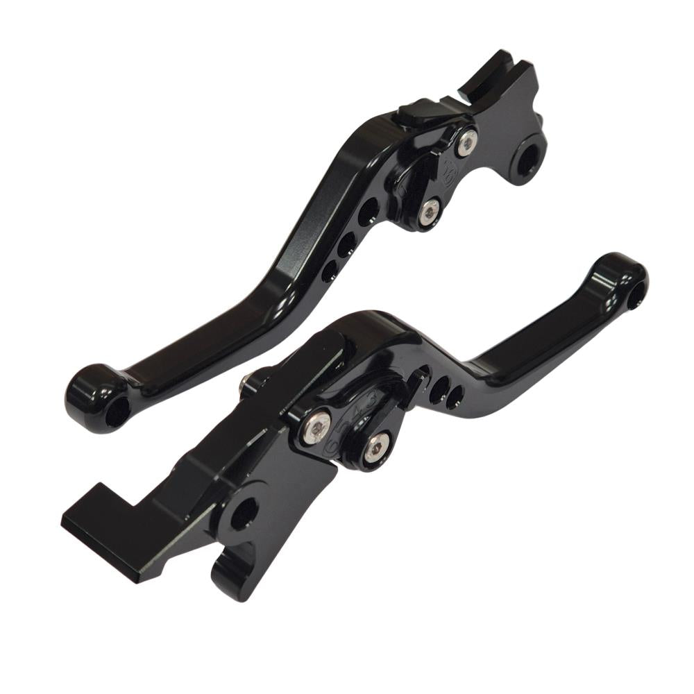 Short Black Brake & Clutch Levers Set Keeway RKV RKS 125/150/200 Stels flame