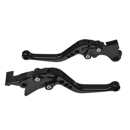 Short Black Brake & Clutch Levers Set Keeway RKV RKS 125/150/200 Stels flame