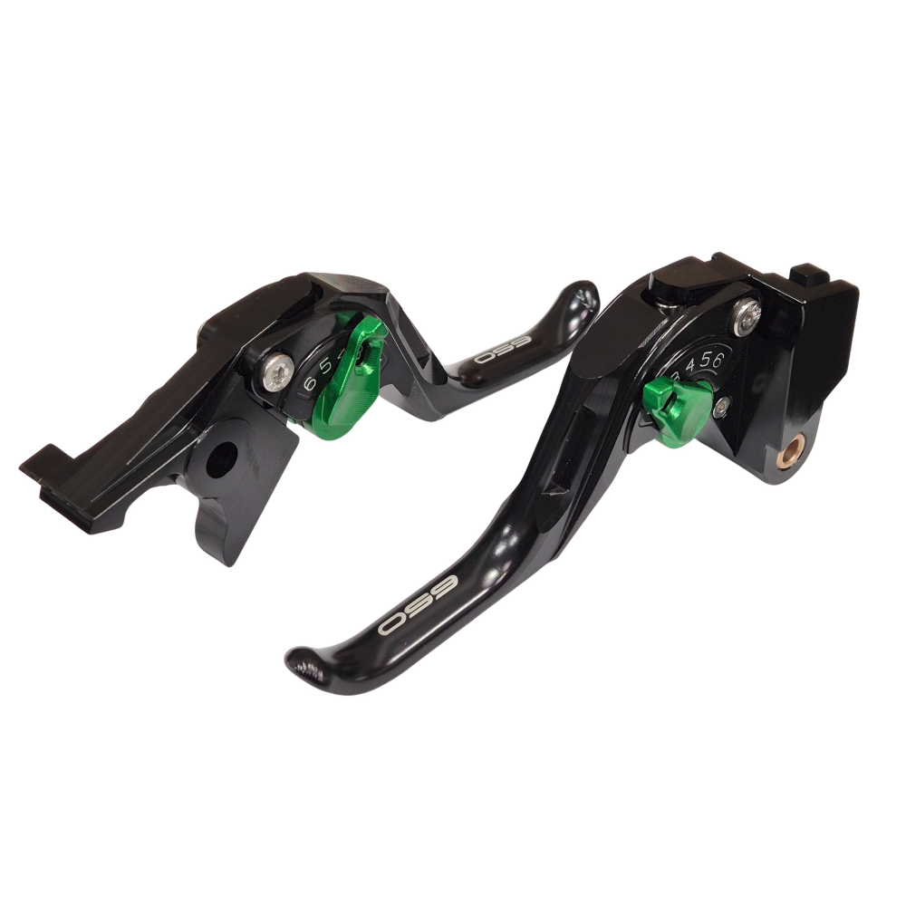 Short Black Clutch & Brake Levers For Kawasaki Z650 Z650RS 2017-2026