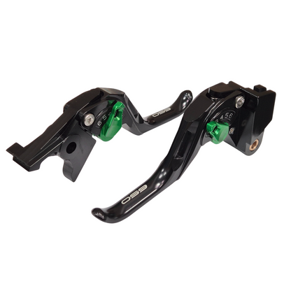 Short Black Clutch & Brake Levers For Kawasaki Z650 Z650RS 2017-2026