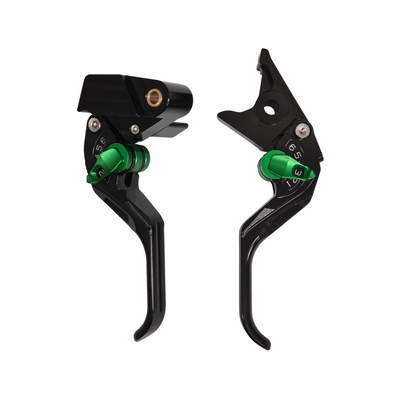 Short Black Clutch & Brake Levers For Kawasaki Z650 Z650RS 2017-2026