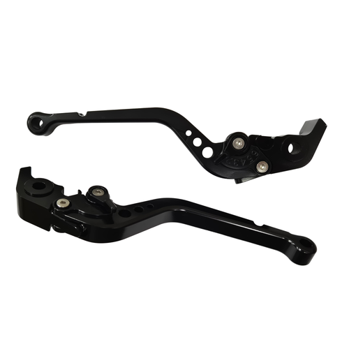 Ducati 937 Monster + 2021-2026 Long Black Clutch & Brake Levers