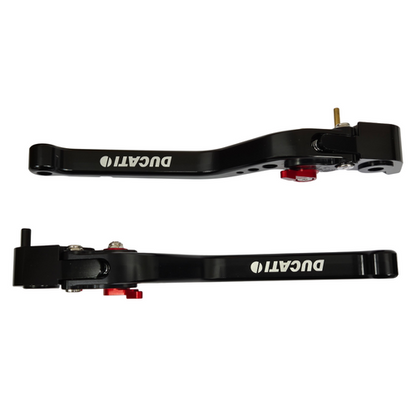 Ducati 937 Monster + 2021-2026 Long Black Clutch & Brake Levers Set