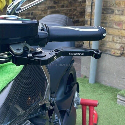 Ducati 937 Monster + 2021-2026 Black Clutch & Brake Levers