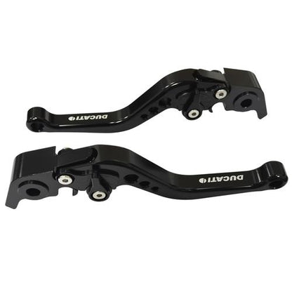 Ducati 937 Monster + 2021-2026 Short Black Clutch & Brake Levers