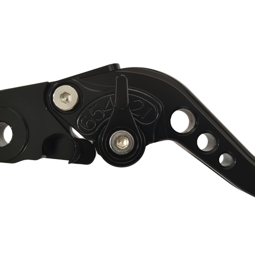 Ducati 937 Monster + 2021-2026 Short Black Clutch & Brake Levers