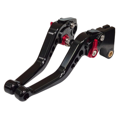Aprilia Tuareg 660 2021-2026 Short Black Clutch & Brake Levers