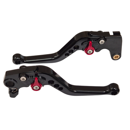 Aprilia Tuareg 660 2021-2026 Short Black Clutch & Brake Levers