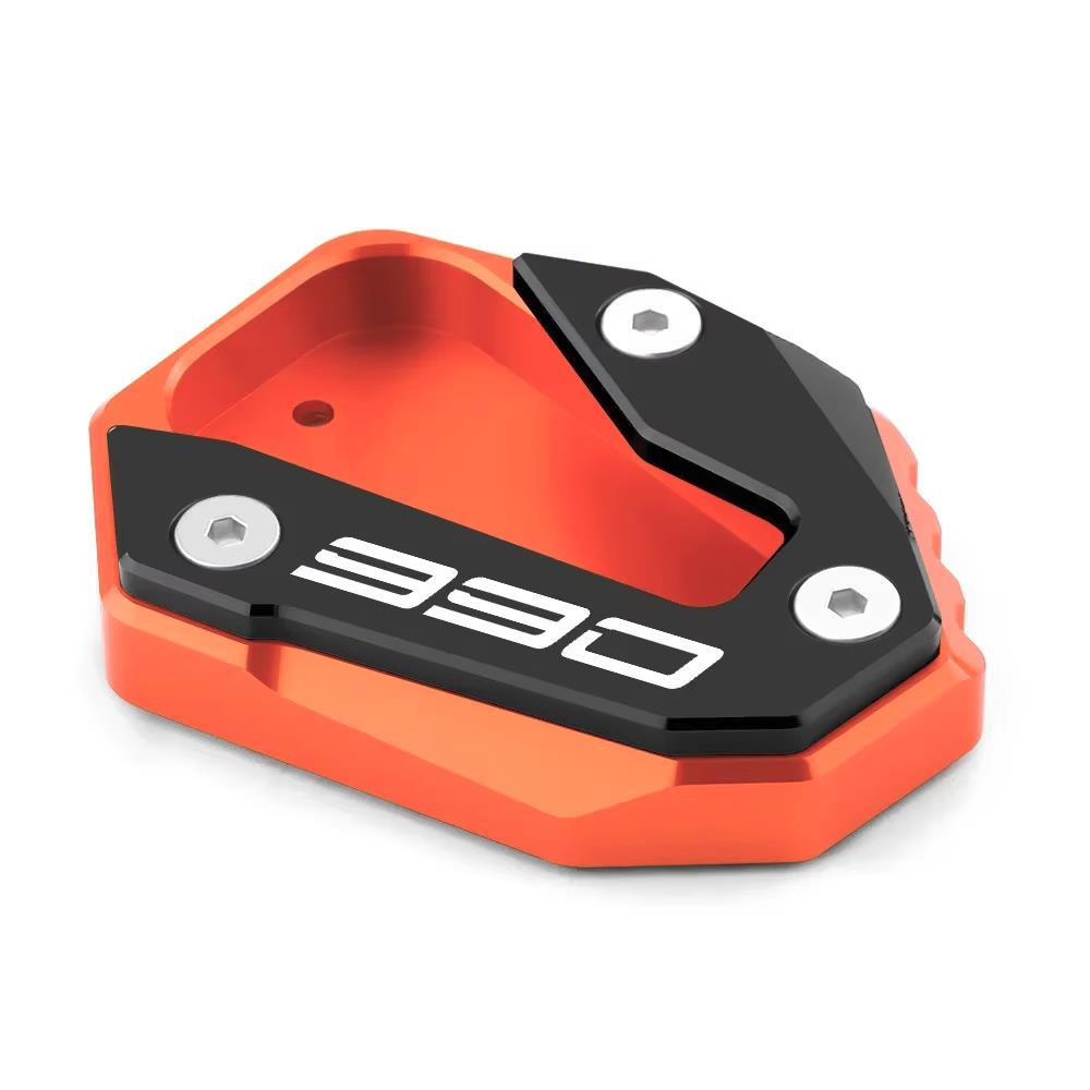 KTM 990 Duke 2024-2026 CNC Side Stand Kickstand Shoe Extender Orange