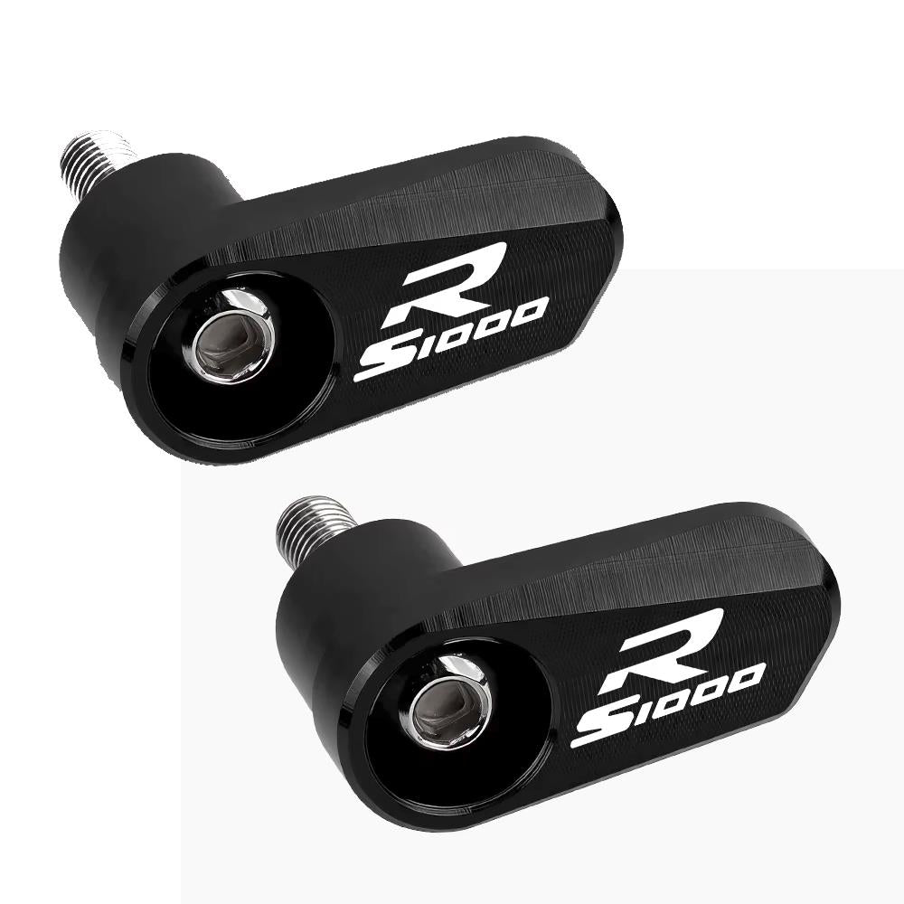 BMW S1000R 2009-2026 Front & Rear Wheel ABS Sensor Guards Black