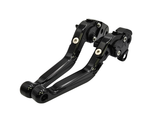 Adjustable Clutch Brake Lever Set Black / Black For Honda CB1000R 2008-2016