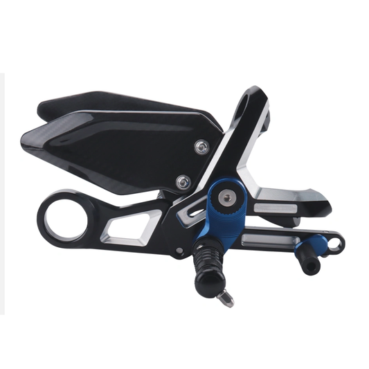 BMW S1000RR / M1000RR Rearsets Foot Pegs Pedal Heel Guard (2019–2026)