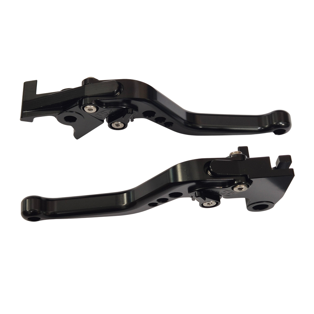 Short Black Clutch & Brake Levers For Triumph Trident 800 2025-2027