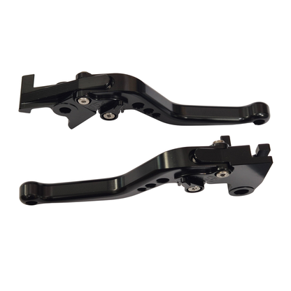 Short Black Clutch & Brake Levers For Triumph Trident 800 2025-2027