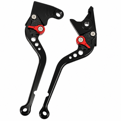 Long Black Clutch & Brake Levers - Triumph TIGER 1050 / Sport 2007-2016