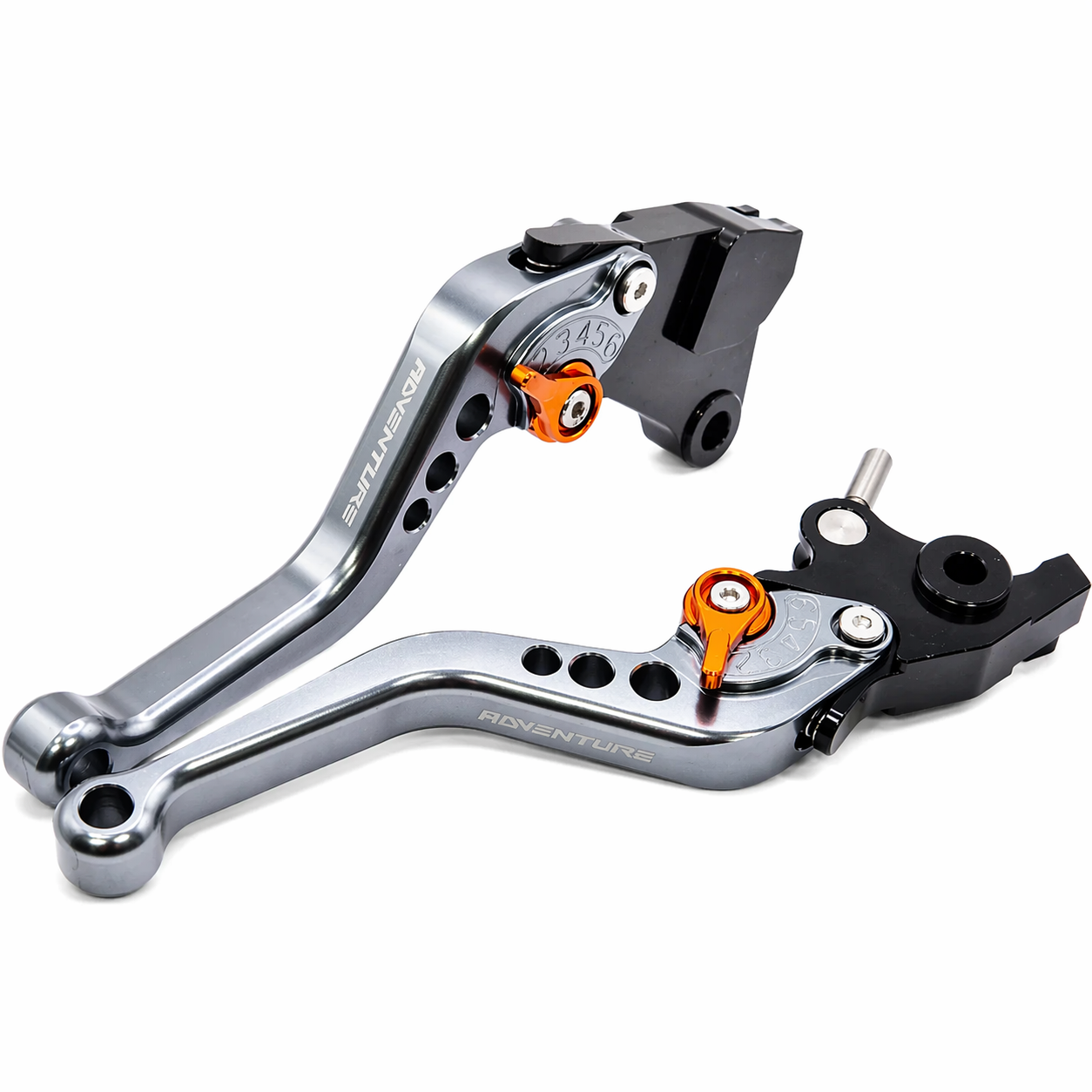 KTM 790 R / S Adventure 2019-2026 Short Clutch & Brake Lever Set - Titanium