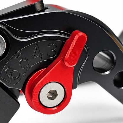 Long Black Clutch & Brake Levers - Triumph Rocket / Sprint / Speedmaster