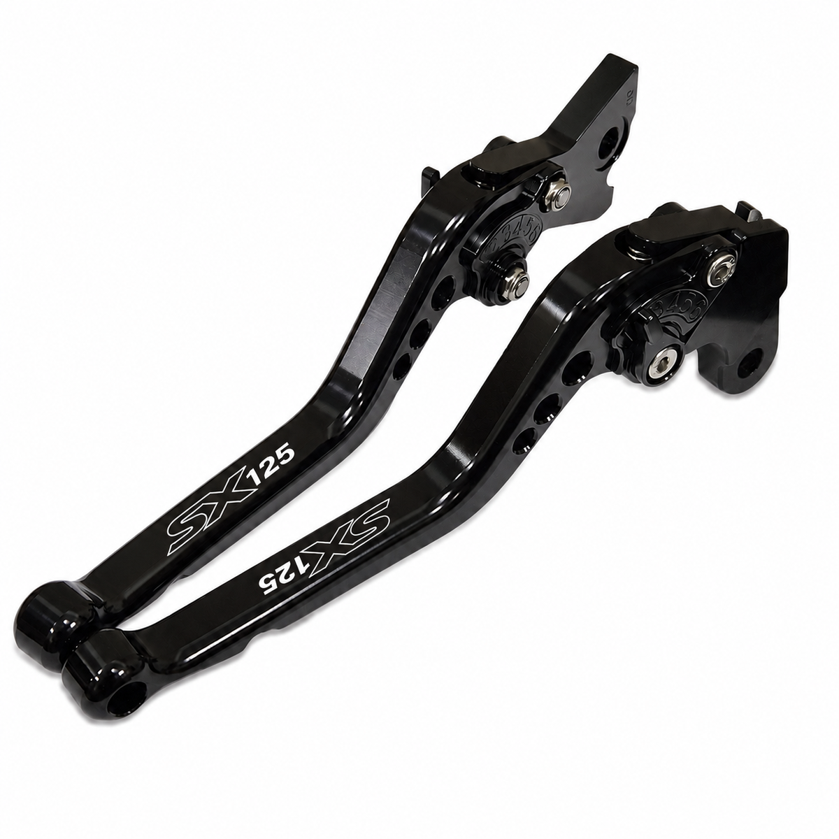 Aprilia SX125 2021-2026 Long Black Clutch & Brake Levers